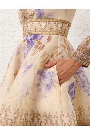Mini abito scollato Dawning ZIMMERMANN | 3530DS252LIF