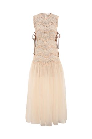 Maxi abito in macramè Illuminate ZIMMERMANN | 4027DS251CRM