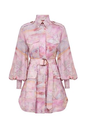 Mini abito cargo Dawning in ametista Morning ZIMMERMANN | 4105DS252AMMNG