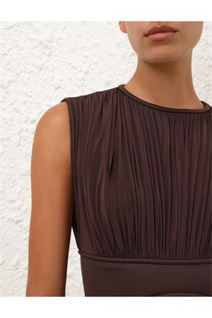 Abito Illuminate in cioccolato ZIMMERMANN | 4364DS251CHO