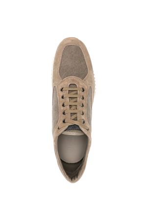 Sneakers Interactive in camoscio marrone HOGAN | HXM00N00E10UY5830F