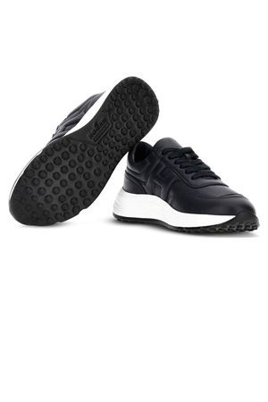 Hyperlight trainers in blue nappa leather HOGAN | HXM5630FR30LE9U801