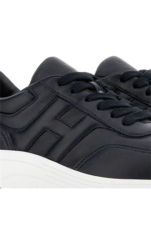 Hyperlight trainers in blue nappa leather HOGAN | HXM5630FR30LE9U801