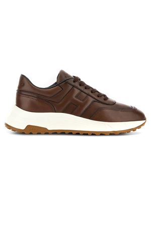 Hyperlight trainers in brown nappa leather HOGAN | HXM5630FR30QTUS013