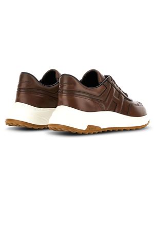 Hyperlight trainers in brown nappa leather HOGAN | HXM5630FR30QTUS013