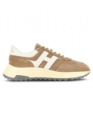 Hyperlight trainers in brown nappa leather HOGAN | HXM5630FR30UL60ZCP