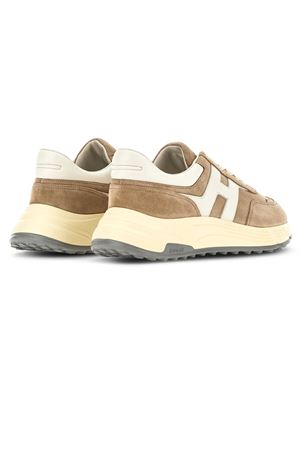 Hyperlight trainers in brown nappa leather HOGAN | HXM5630FR30UL60ZCP