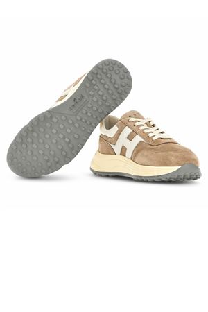 Hyperlight trainers in brown nappa leather HOGAN | HXM5630FR30UL60ZCP