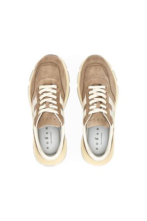 Hyperlight trainers in brown nappa leather HOGAN | HXM5630FR30UL60ZCP