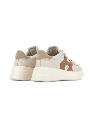 Sneakers Hogan Rebel Rosa Avorio Beige HOGAN | HXW5620DN61N1M0RV8