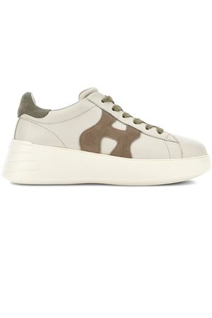 Sneakers Hogan Rebel Grigio Avorio Beige HOGAN | HXW5620DN61N1M0RV9
