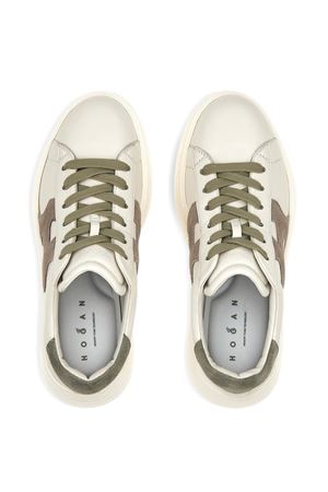 Sneakers Hogan Rebel Grigio Avorio Beige HOGAN | HXW5620DN61N1M0RV9