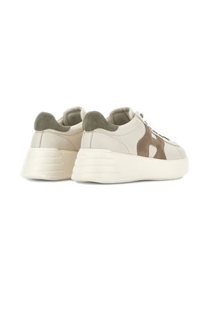 Sneakers Hogan Rebel Grigio Avorio Beige HOGAN | HXW5620DN61N1M0RV9