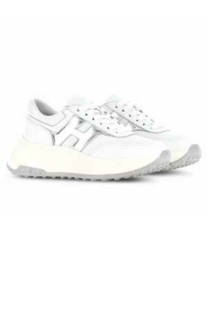 Sneakers Hogan Hi-Fi White Silver HOGAN | HXW6690FR30U7I0351