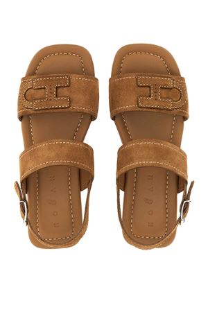 Sandali Flat Hogan H685 Marrone HOGAN | HXW6850GC30BTMS600