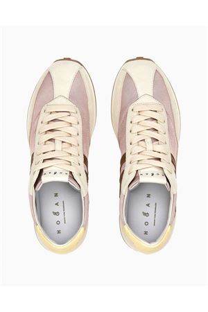 Sneakers Hogan Athletic Giallo Rosa Beige HOGAN | HXW6990GA20V0N0FEC