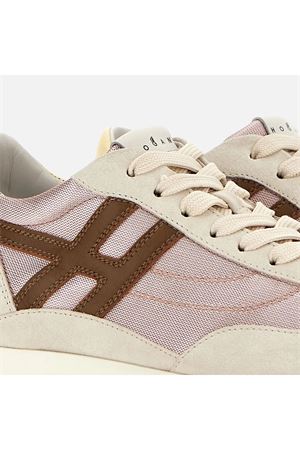 Sneakers Hogan Athletic Giallo Rosa Beige HOGAN | HXW6990GA20V0N0FEC