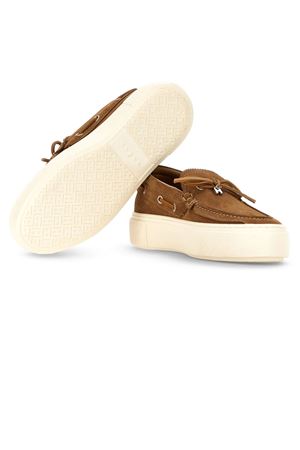 Scarpe da Barca Hogan Crosswind Marrone HOGAN | HXW7050GB30BTMC811