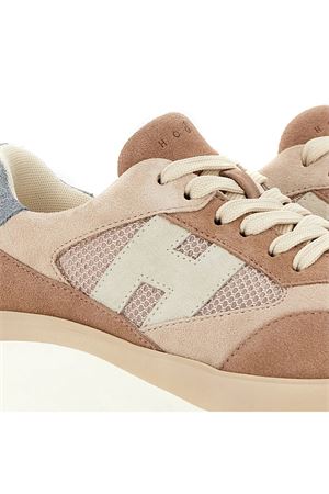 Sneakers Hogan Maxi I Active Light Blue Pink Beige HOGAN | HXW7140GA40V0D0RVZ