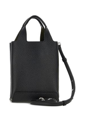 Mini Black Shopping Bag HOGAN | KBW01RA0100TH1B999