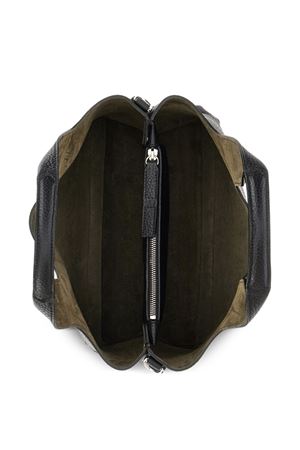 Shopping Bag in pelle martellata Nero HOGAN | KBW01RA0200TH1B999