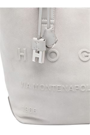 Hogan Address Small Gray Shopping Bag HOGAN | KBW01TA0200UGM7D95