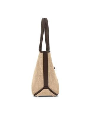 Hogan Address Shopping Bag Small Brown Ivory HOGAN | KBW01TA2200UW87E03