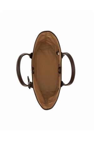 Hogan Address Shopping Bag Small Brown Ivory HOGAN | KBW01TA2200UW87E03