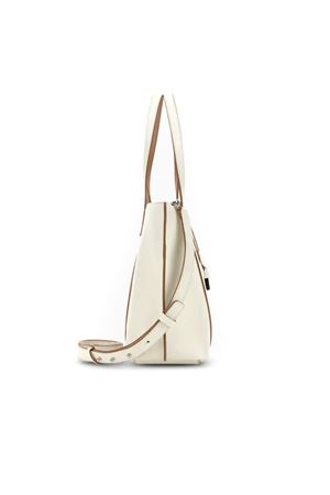 Hogan Script Shopping Bag Small Ivory HOGAN | KBW01WA0200UZU7E20