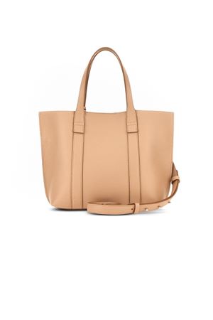 Hogan Script Small Beige Shopping Bag HOGAN | KBW01WA0200UZU7E21