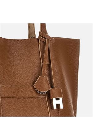 Hogan Script Small Brown Shopping Bag HOGAN | KBW01WA0200UZU7E23