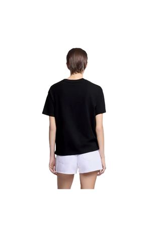 T-Shirt in cotone nero HOGAN | KQWB3520390ZFVB999