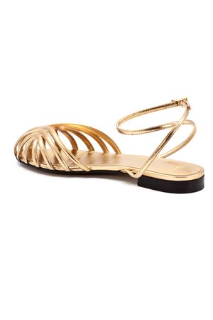 Sandalo Aura in pelle laminata oro ALEVI | L26S200550795G03MEKONG