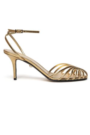 Cage sandals in lizard-embossed leather ALEVI | L26SC002N1309G03MEKONG