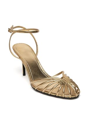 Cage sandals in lizard-embossed leather ALEVI | L26SC002N1309G03MEKONG
