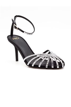 Sandalo Penelope Xtal 75 Roger Satin Nero ALEVI | L26SC010N0222997BLACK