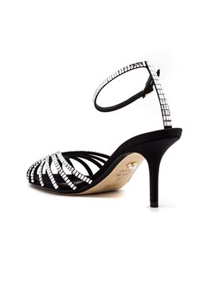 Sandalo Penelope Xtal 75 Roger Satin Nero ALEVI | L26SC010N0222997BLACK