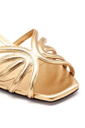 Sandalo Laya 60 in pelle laminata oro ALEVI | L26SC018K0795G03MEKONG