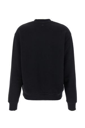 Felpa Ami De Coeur in cotone nero AMI | BFUSW035730001