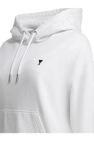 Felpa in cotone bianco AMI | FSW767730100