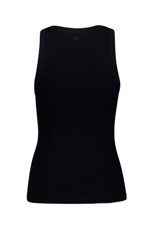 Canotta Ami De Coeur in cotone nero AMI | FTP811JE0117045