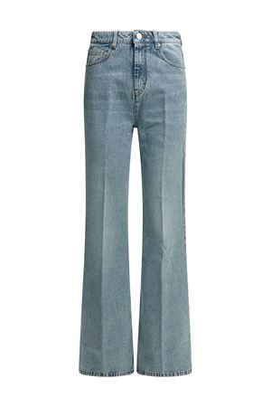 Jeans a zampa in denim indaco AMI | FTR420DE0046480