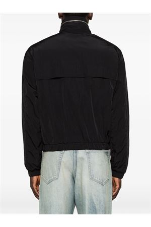 Bomber nero con zip AMI | HJK828PA0117001