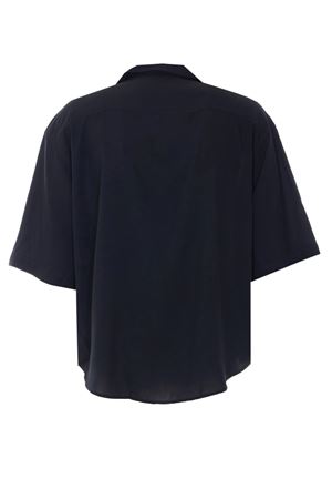 Camicia Ami Paris a maniche corte nera AMI | HSH830VI0036001