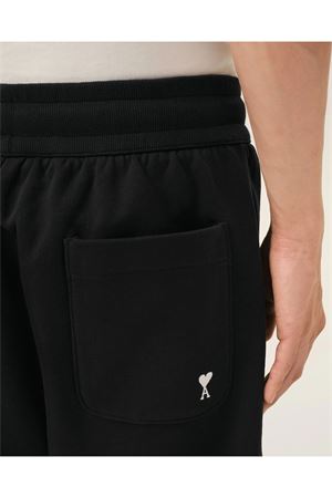 Shorts Ami de Coeur in pile di cotone loopback leggero AMI | HSO825730045