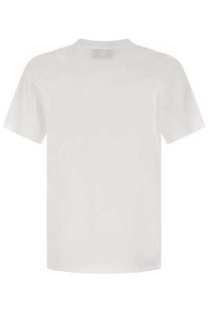 T-shirt in jersey di cotone verde AMI | HTS346724100