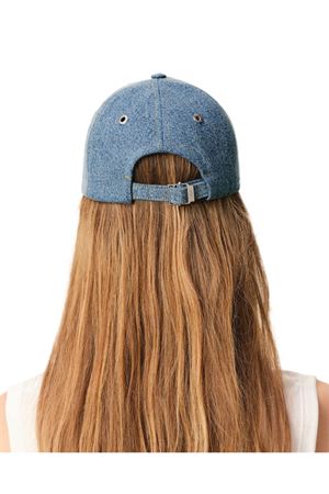 Cappellino da baseball in denim blu AMI | UCP264DE0046480