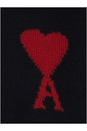 Black wool sweater AMI | UKS838018009