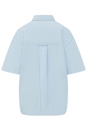 Light blue cotton shirt AMI | USH809CO0063484