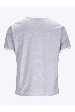 Grey cotton T-shirt AMI | UTS371724A079